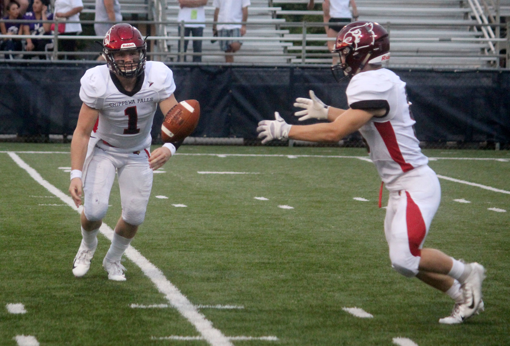 Chi-Hi football at Eau Claire Memorial 9-14-18